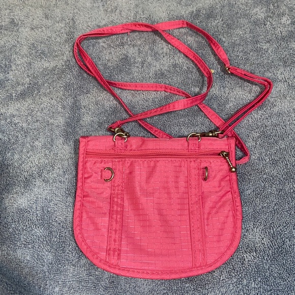 NWOT Small Baggallini Travel Wallet Bag Cross Body Belt Loops - Picture 3 of 7